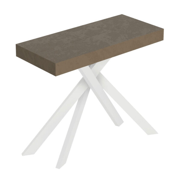 Consolle allungabile 90x40/196 cm Saki Small tortora