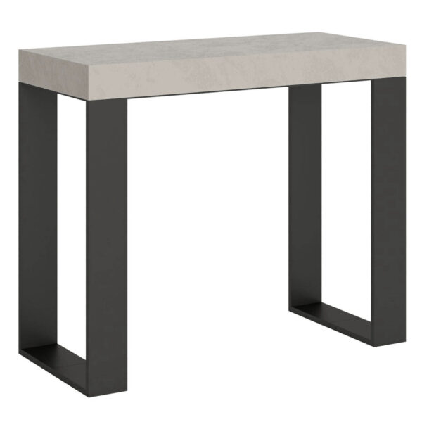 Consolle allungabile 90x40/196 cm Tecno Small cashmere