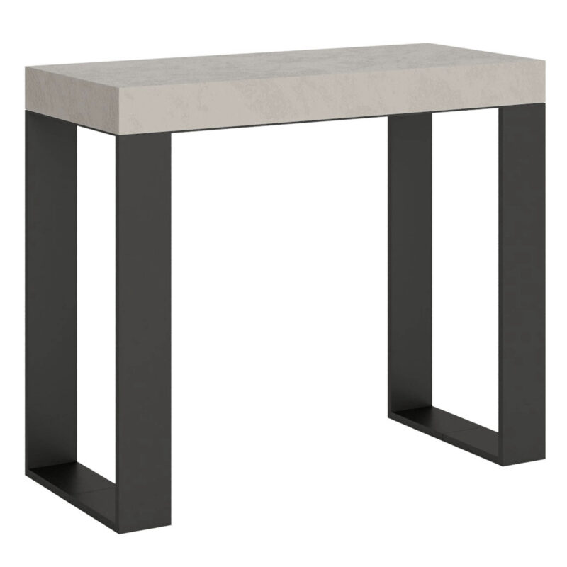 Consolle allungabile 90x40/196 cm Tecno Small cashmere