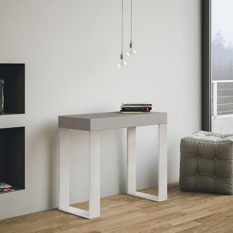 Consolle allungabile 90x40/300 cm Tecno cashmere - immagine 2