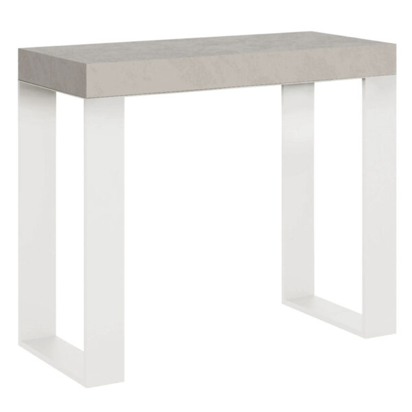 Consolle allungabile 90x40/196 cm Tecno Small cashmere
