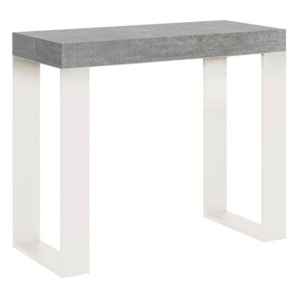 Consolle allungabile 90x40/196 cm Tecno Small noce