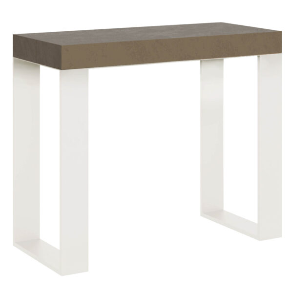 Consolle allungabile 90x40/196 cm Tecno Small tortora