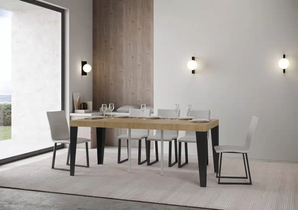 Consolle allungabile 90x40/300 cm Flame Premium quercia natura - foto 3