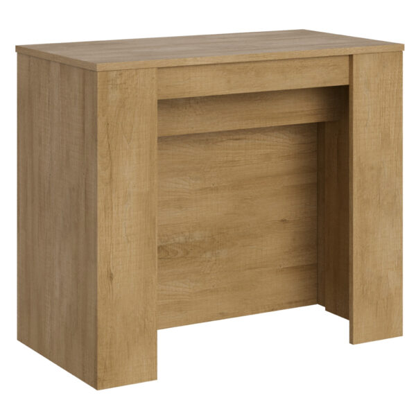 Consolle allungabile 90x48/296 cm Venus quercia natura allunghe interne
