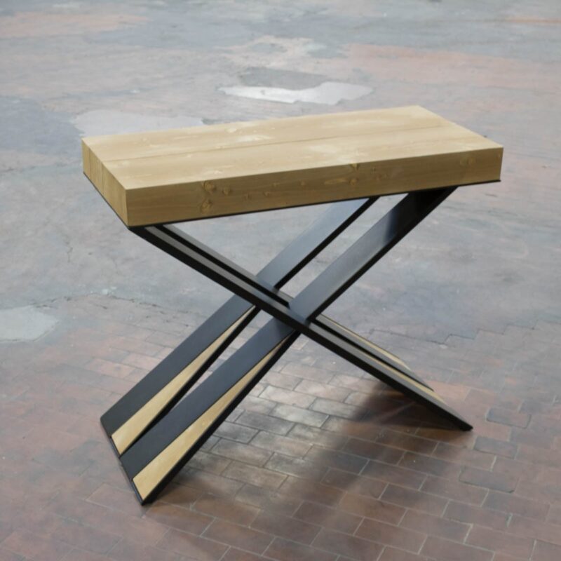 Consolle allungabile 90x40/290 cm Diago abete tinto - immagine 6