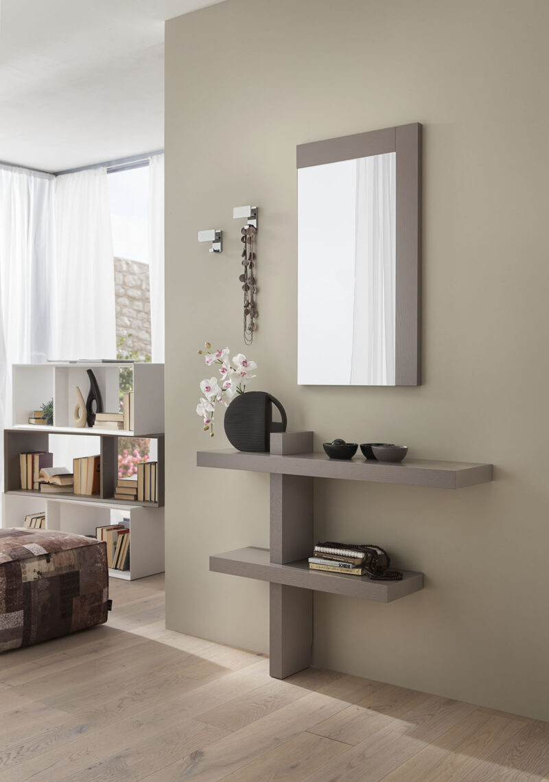 Mobile Ingresso con Consolle e Specchio Sandy 530 | La Primavera - immagine 4