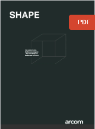 Copertina catalogo Arcom Shape per il download