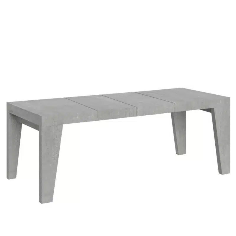 Tavolo allungabile 200/460x90 cm Naxy Premium cemento - foto 2
