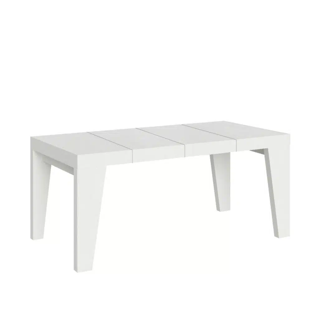 Tavolo allungabile 140/244x90 cm Naxy Premium bianco frassino - foto 1