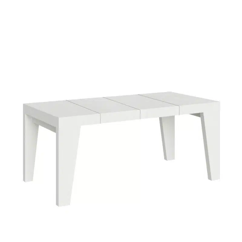 Tavolo allungabile 140/244x90 cm Naxy Premium bianco frassino - foto 1