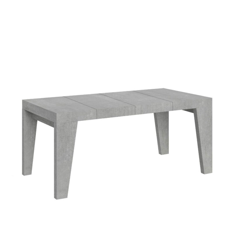 Tavolo allungabile 90/246x90 cm Naxy Premium cemento