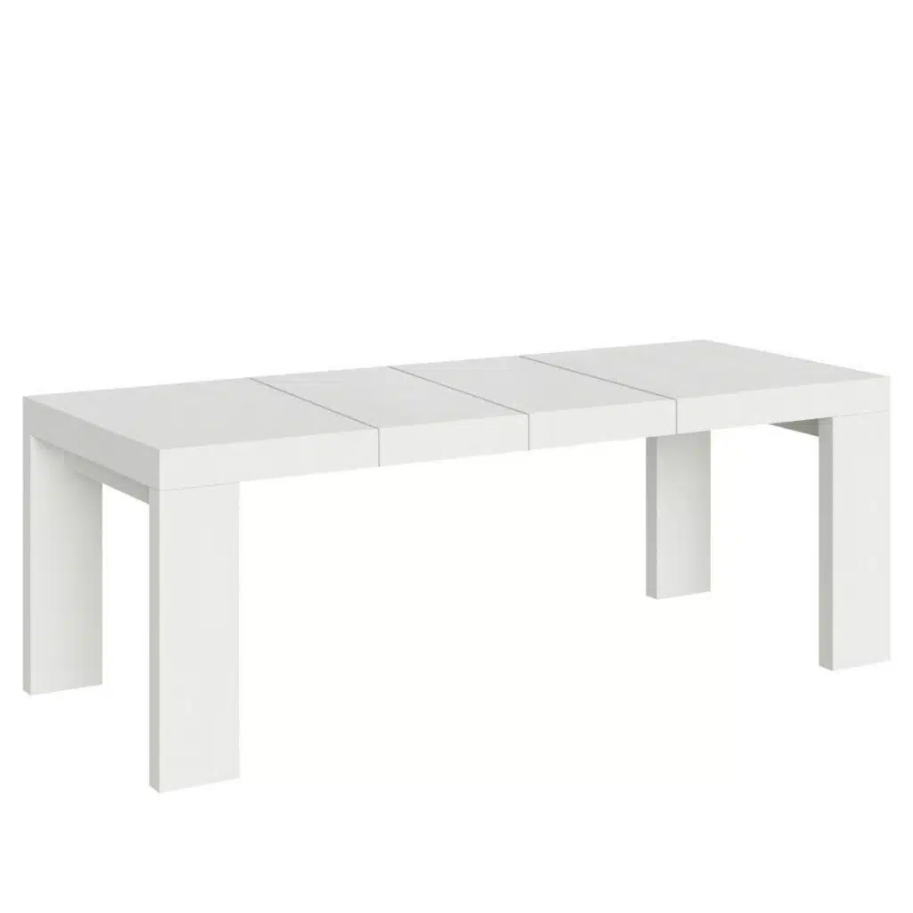 Tavolo allungabile 200/304x90 cm Roxell Premium bianco frassino - foto 2