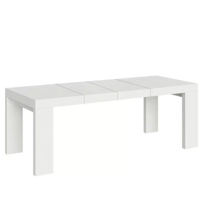 Tavolo allungabile 200/304x90 cm Roxell Premium bianco frassino - foto 2