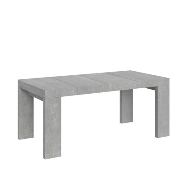 Tavolo allungabile 90/246x90 cm Roxell Premium cemento