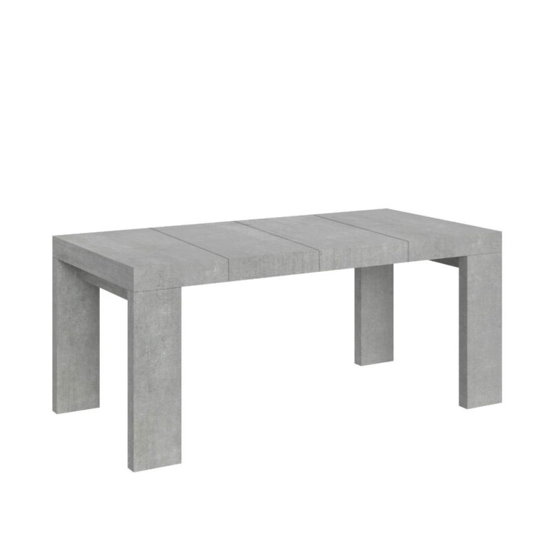 Tavolo allungabile 90/246x90 cm Roxell Premium cemento