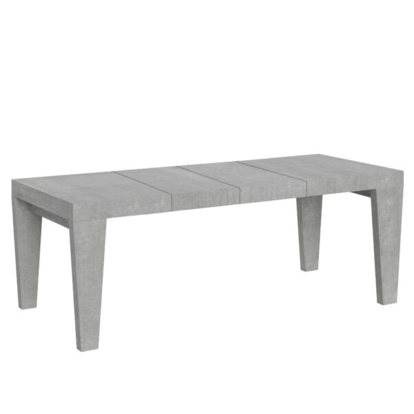Tavolo allungabile 160/264x90 cm Spimbo Premium cemento