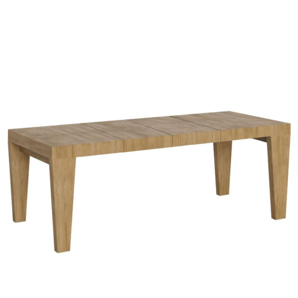 Tavolo allungabile 160/264x90 cm Spimbo Premium quercia natura