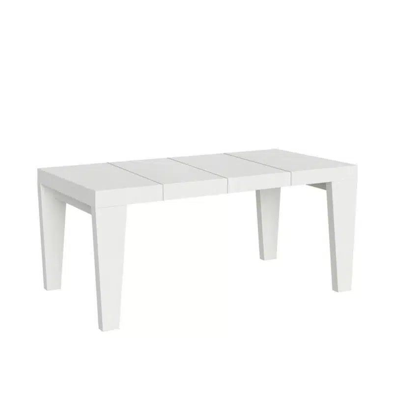 Tavolo allungabile 90/246x90 cm Spimbo Premium bianco frassino - foto 1