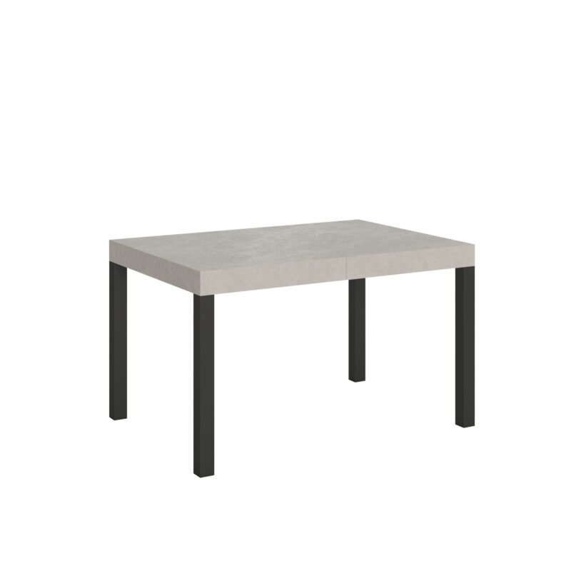 Tavolo allungabile 140/400x90 cm Everyday cashmere gambe antracite