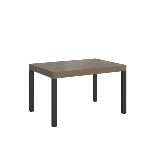 Tavolo allungabile 120/380x90 cm Everyday tortora gambe antracite