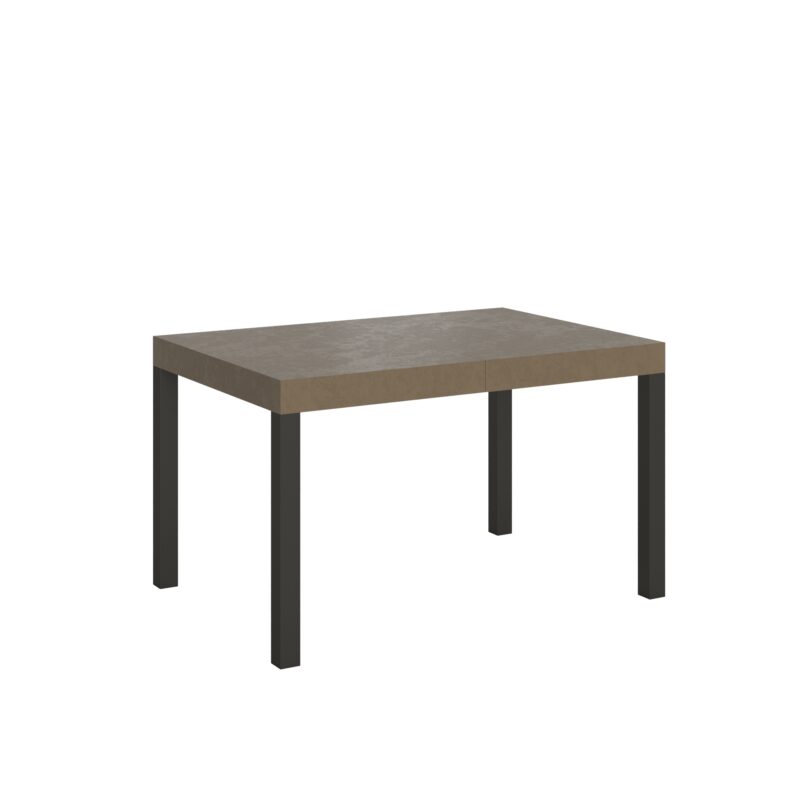 Tavolo allungabile 140/400x90 cm Everyday tortora gambe antracite