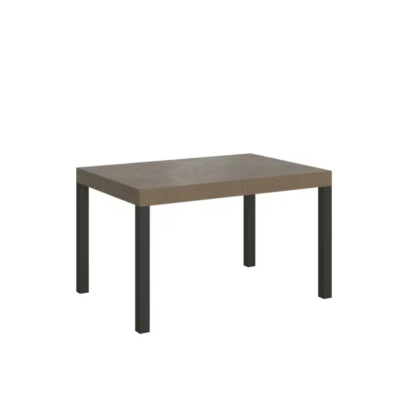 Tavolo allungabile 120/224x90 cm Everyday tortora gambe antracite - foto 1