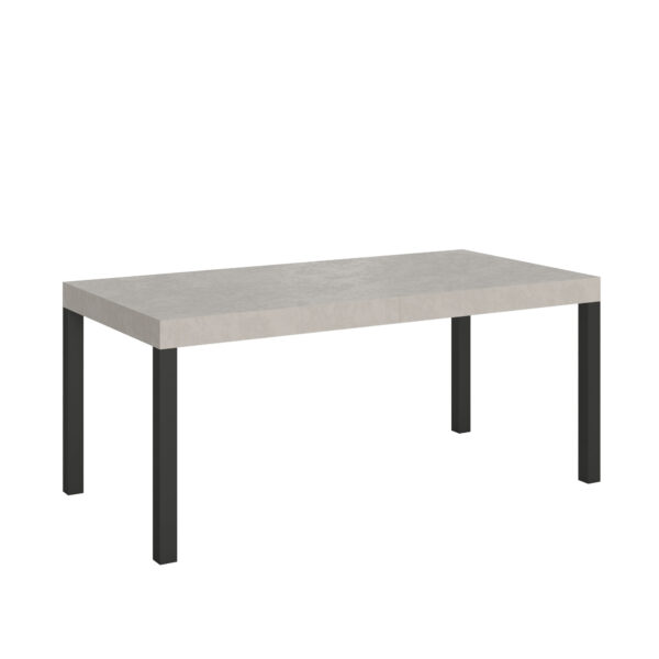 Tavolo allungabile 180/440x90 cm Everyday cashmere gambe antracite