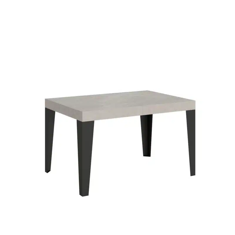 Tavolo allungabile 160/244x80 cm Flame cashmere gambe antracite - foto 1
