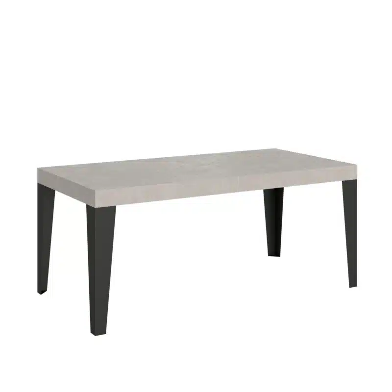 Tavolo allungabile 200/460x90 cm Flame Premium cashmere gambe antracite - foto 2