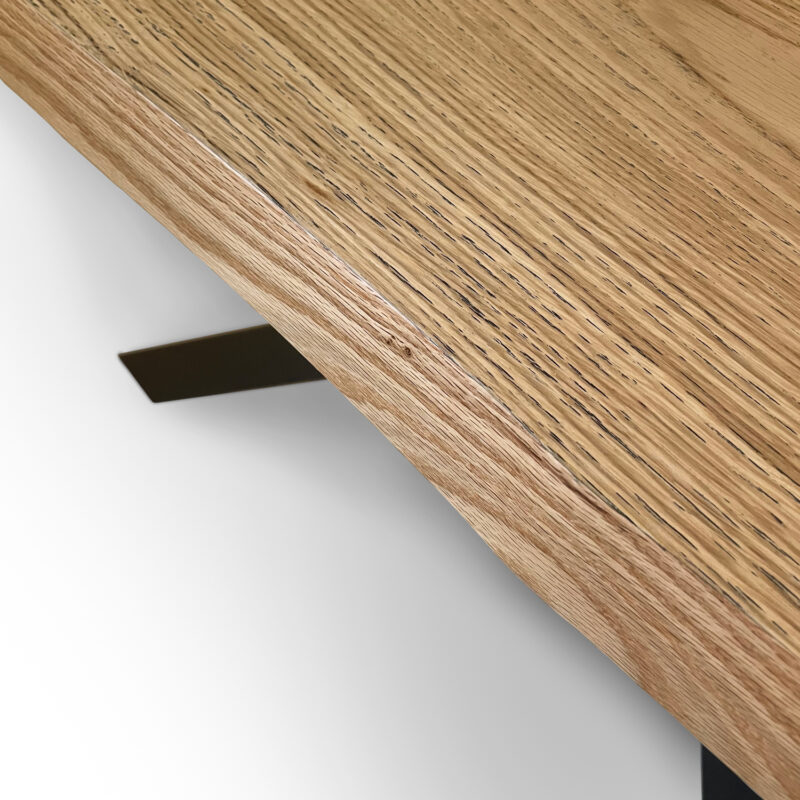 Tavolo allungabile 160/260x90 cm Versalux rovere scortecciato gambe multicolore 4/C - immagine 5