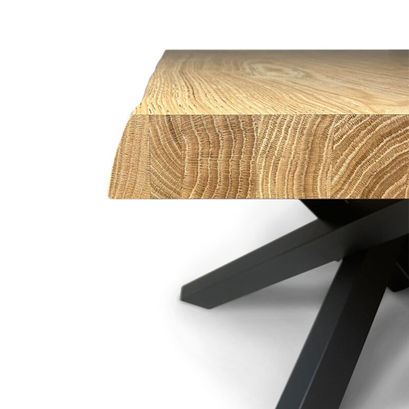 Tavolo allungabile 160/260x90 cm Versalux rovere scortecciato gambe multicolore 4/C - immagine 6