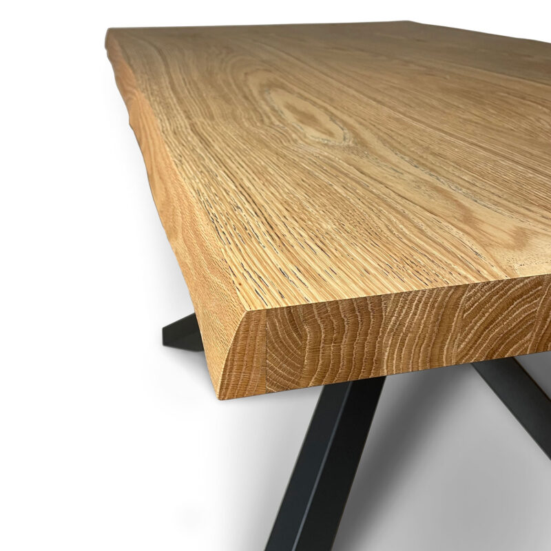 Tavolo allungabile 160/260x90 cm Versalux rovere scortecciato gambe multicolore 4/C - immagine 7