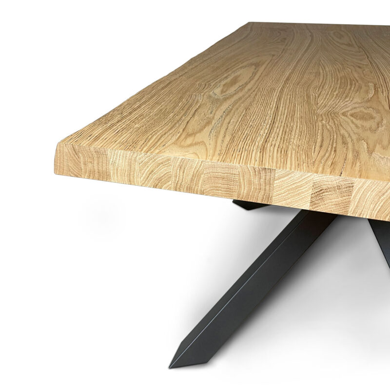 Tavolo allungabile 160/260x90 cm Versalux rovere scortecciato gambe multicolore 4/C - immagine 8