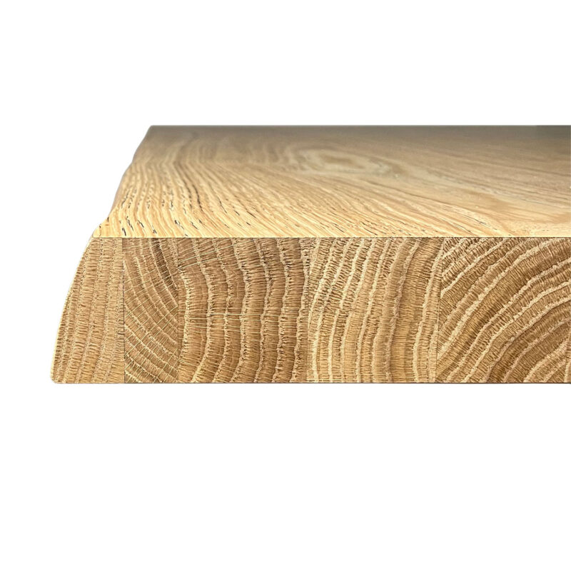 Tavolo fisso 140x90 cm Versalux rovere scortecciato gambe multicolore 4/C - immagine 4