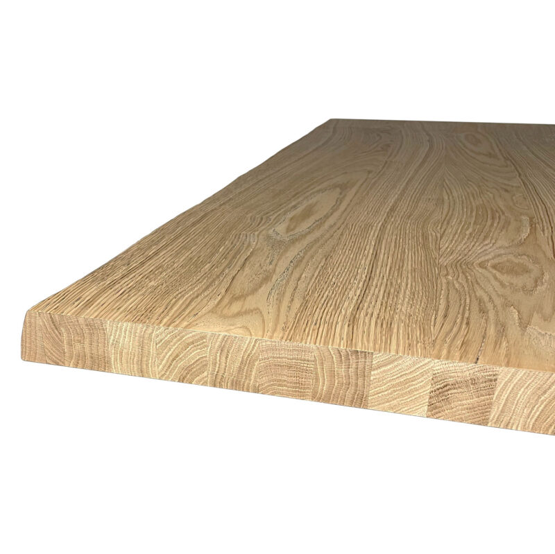 Tavolo fisso 140x90 cm Versalux rovere scortecciato gambe multicolore 4/C - immagine 6
