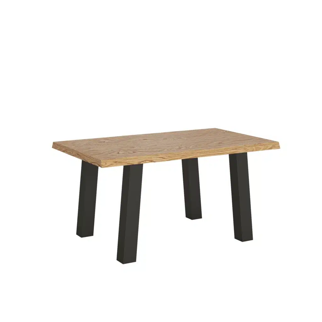 tavolo allungabile svalen 160 design industriale Itamoby