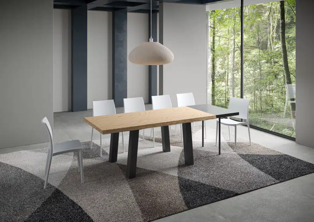 Tavolo Allungabile Rovere 200-300cm Svalen | Design Industriale Itamoby - foto 3