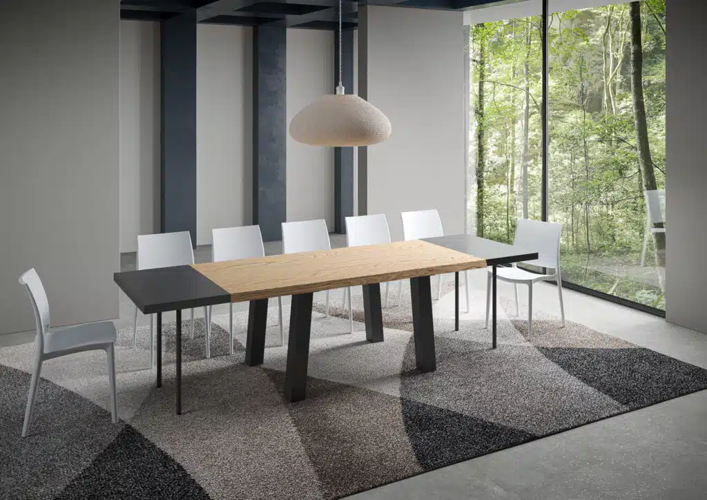 Tavolo Allungabile Rovere 200-300cm Svalen | Design Industriale Itamoby - foto 4