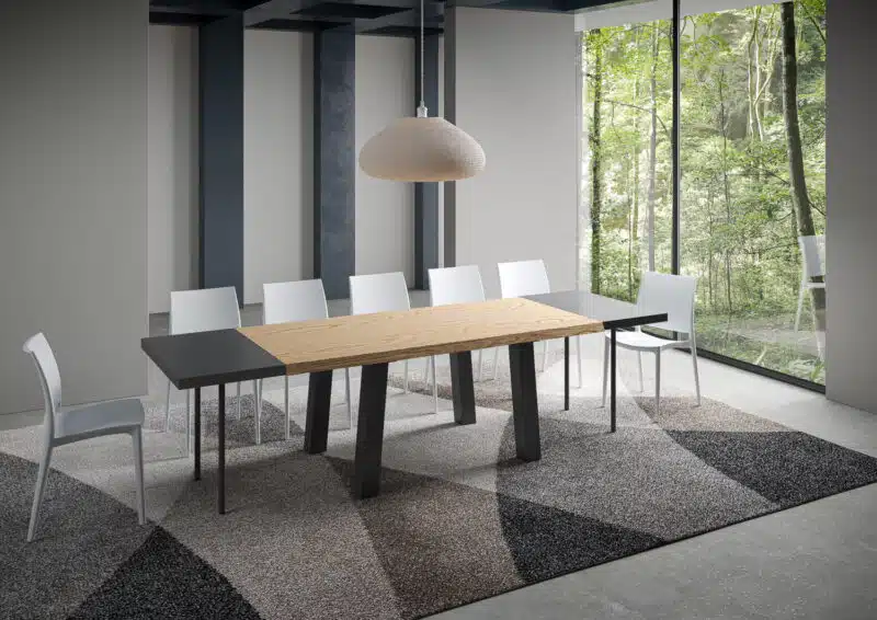 Tavolo Allungabile Rovere 200-300cm Svalen | Design Industriale Itamoby - foto 4