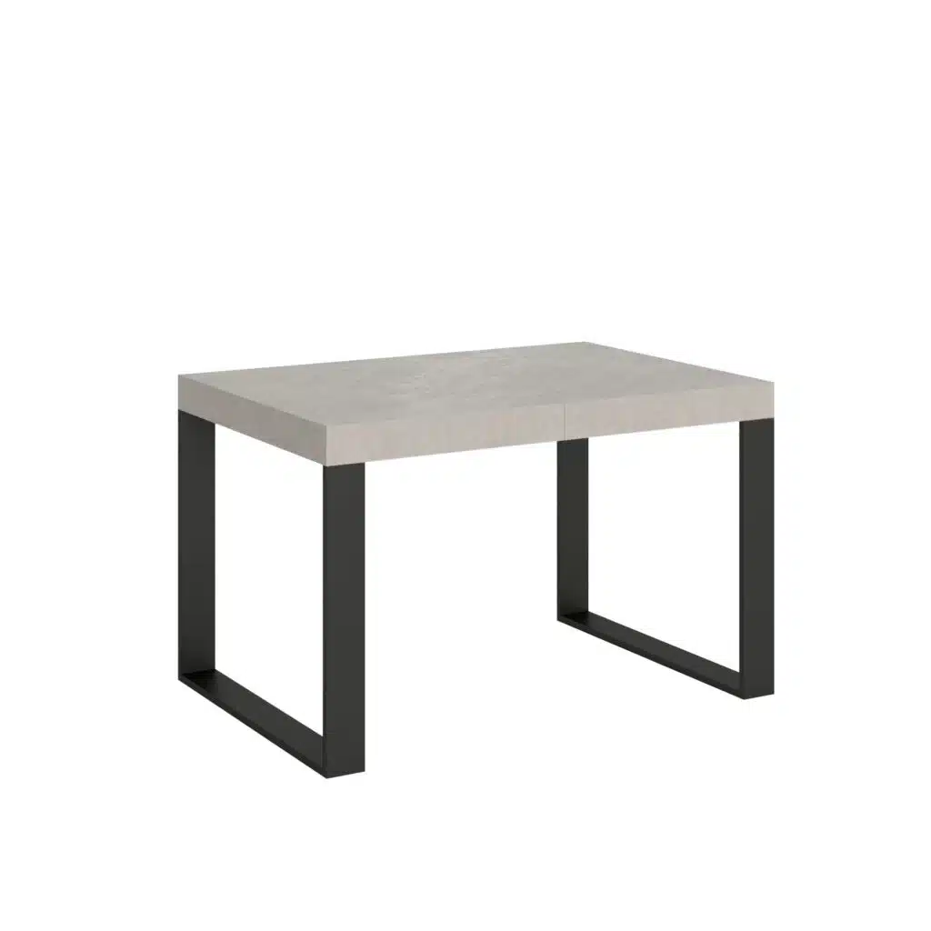 Tavolo allungabile 140/400x90 cm Tecno cashmere gambe antracite - foto 1