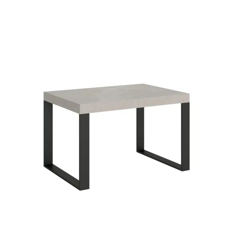 Tavolo allungabile 140/400x90 cm Tecno cashmere gambe antracite - foto 1