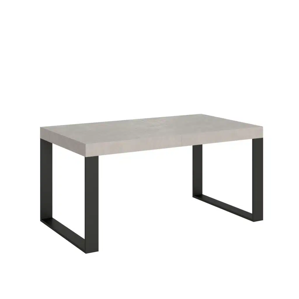 Tavolo allungabile 160/264x90 cm Tecno cashmere gambe antracite - foto 2