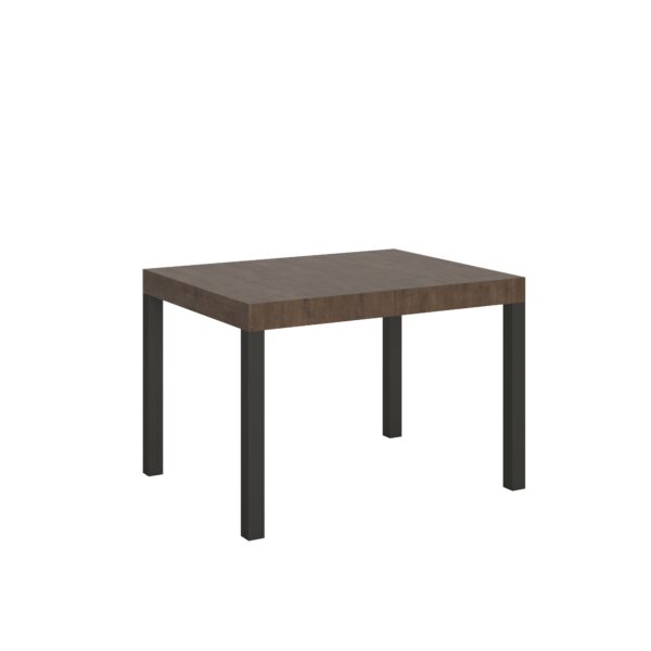 Tavolo allungabile 110/194x70 cm Everyday noce gambe antracite