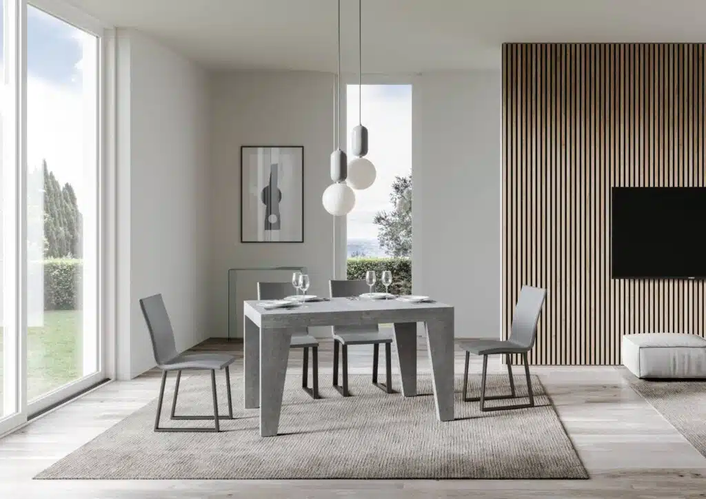 Tavolo allungabile 130/234x90 cm Naxy cemento - foto 2