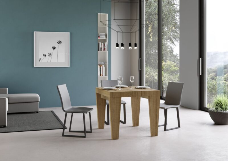 Tavolo allungabile 90/246x90 cm Spimbo Premium quercia natura - immagine 2