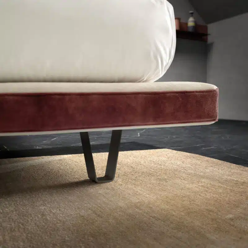 Ambientazione Letto Matrimoniale Autoportante Samoa Link: camera da letto contemporanea, comfort e stile.