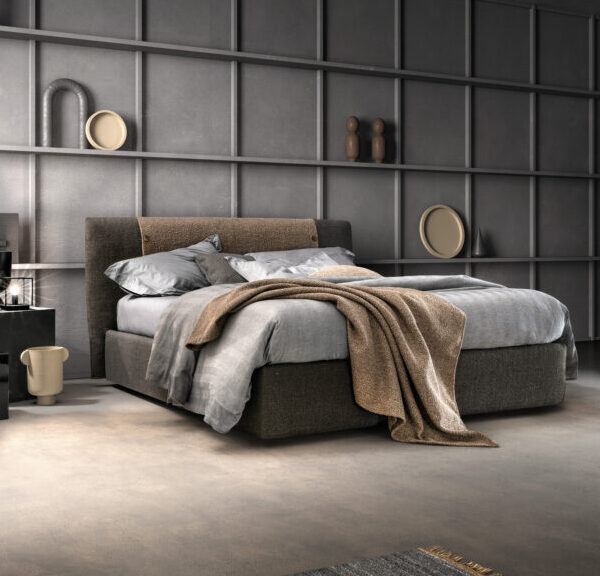 Letto Matrimoniale BUTTON Samoa | Design Made in Italy