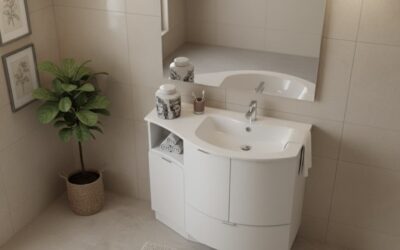 Mobili Curvi Bagno: Soluzioni Salvaspazio per Ambienti Stretti