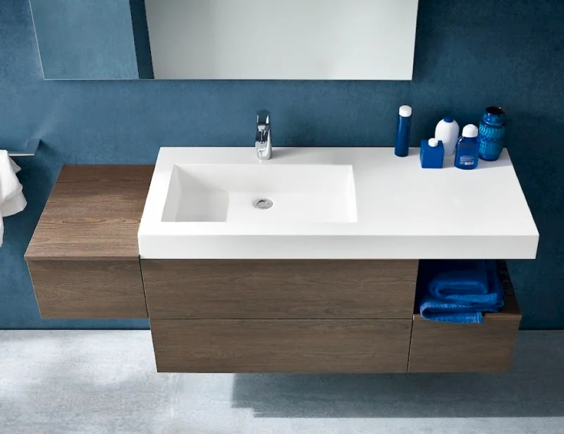 Compab B201 28 - Mobile arredo bagno moderno L.156 cm personalizzabile 2 B201-28-C-e1407947180428